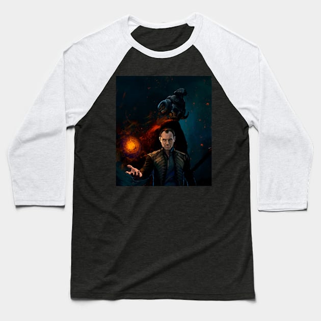 Sword of King Arthur Baseball T-Shirt by ashmidt